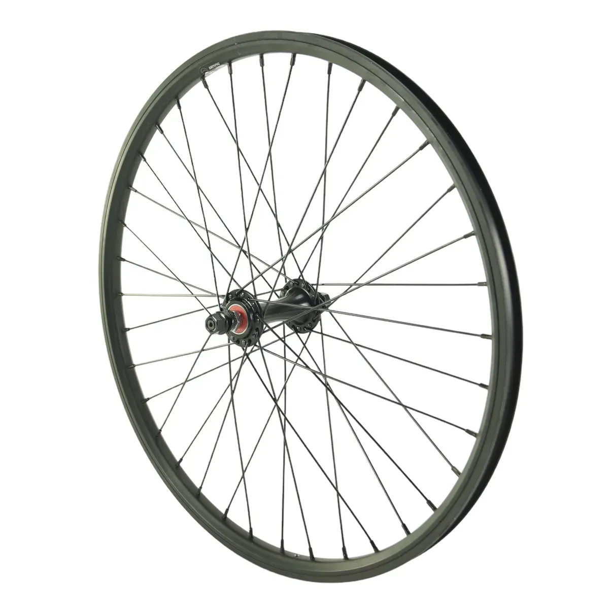 LB Front Wheel 36 Hole 10 mm Male Axle Black